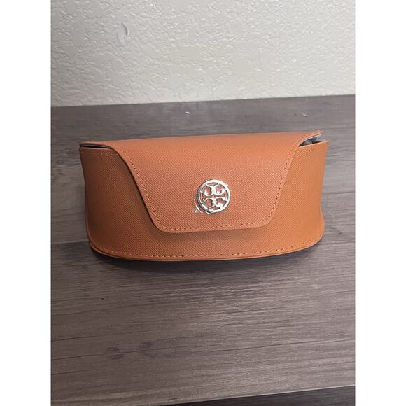 Tory Burch Women’s Sunglasses w/ Orange Case & Pouch – TB Logo – Excellent - Picture 3 of 5